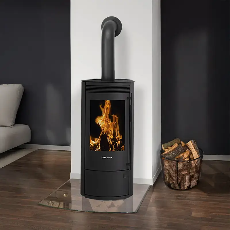 Oranier Arktis 7 2.0 pureBLACK livsstilsbilde i moderne interiør hos Billigpeis